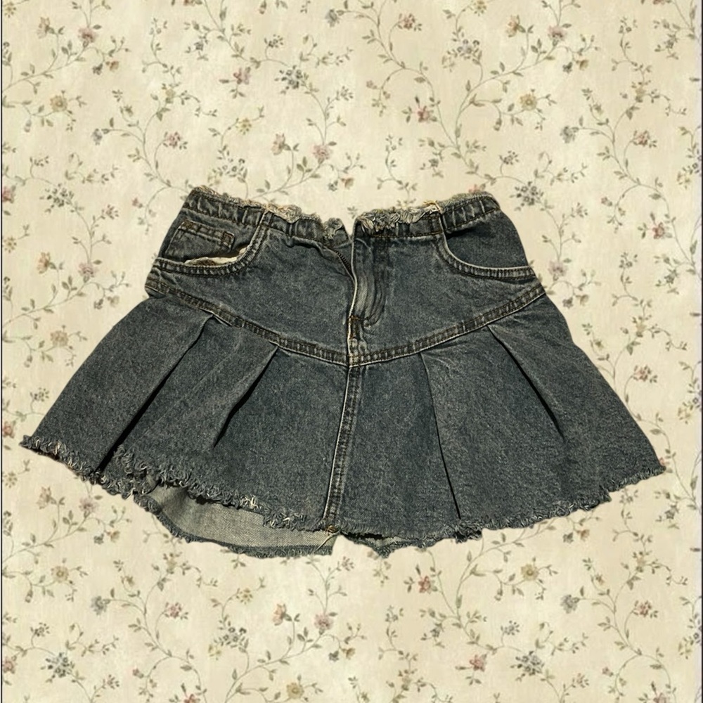 Cotton On Light Blue Denim Skirt